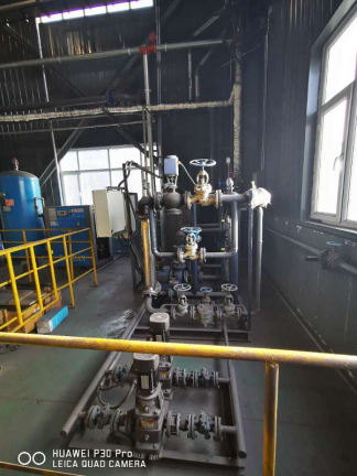 新疆索克斯建材公司汽水換熱機組工程案例